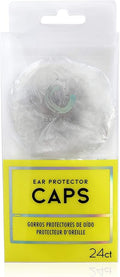 Colortrak Ear Color Protectors 24 Pack, Protects Ears From Water, Hair Color, Stains and Chemical Solutions, Elastic Ensures Comfortable Fit, One Size Fits All
