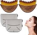 2-Pack Lymphatic Contour Face Brush, Lymphatic Drainage & Contour Face Massage Brush Set for Gua Sha, Puffiness Reduction, Glowing Skin, Gentle Daily Facial and Body Massage Tool