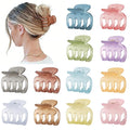 12Pcs Hair Clips for Women 1.8 Inch Small Claw Clips for Thin Hair Medium Hair Claw Clips for Thick Hair Accessories for Women Girls (Ice Cream)