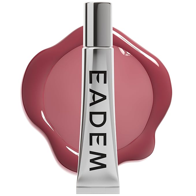 EADEM Le Chouchou Lip Softening Balm, Lip Gloss for Women, Lip Plumper & Lip Mask, Overnight Hydrating & Moisturizing Luxury Lip Balm, 0.5 oz, Fig Sauce