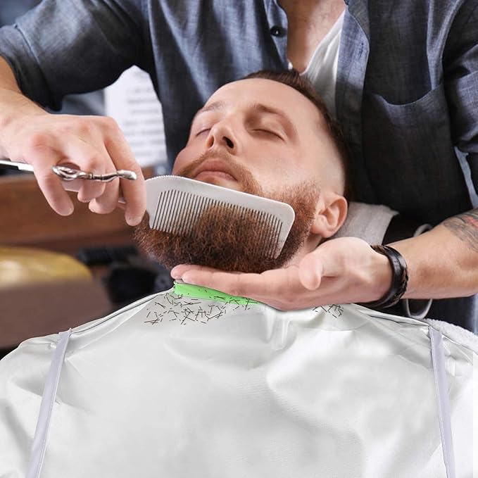 Hair Cutting Capes Umbrella for Adults, Barber Cape Cloak Cape for Home and Salon Use, Keep Hair Off Clothes and Floor