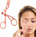 Luxurious Eyelash Curler, Professional Eyelash Curlers Long Lasting Lash Curl Eye Opening Voluminous Lashes Curler Heavy Duty, Zinc Alloy (Pink)