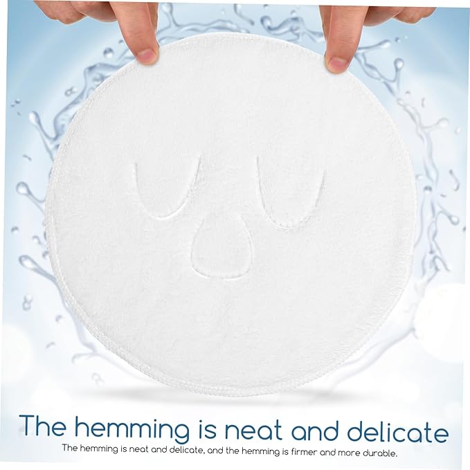 2Pcs Reusable Hot Cold Compress Facial Towels for Spa Home Care Soft Durable Face Care Towels for Skin Moisturizing for Women
