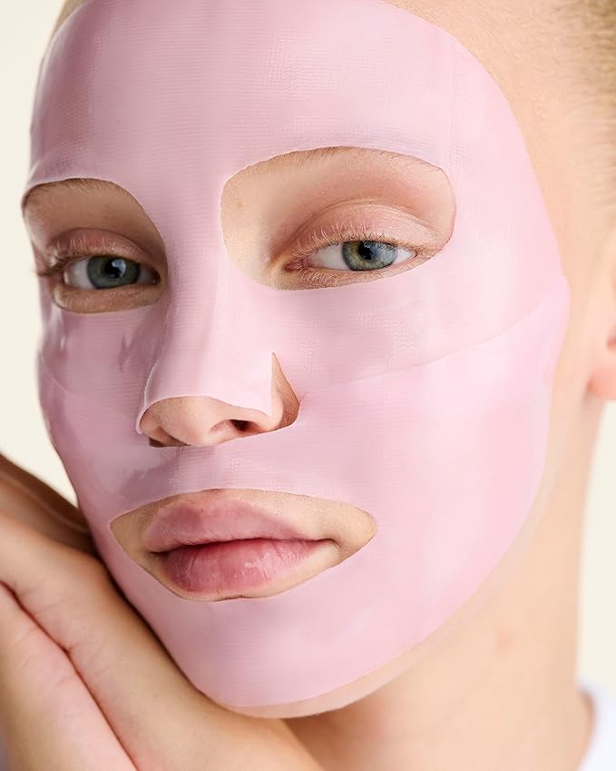 LOOPS Beauty Bridgerton™ NETFLIX Royal Treatment Set -The Best Hydrogel Face Masks for Every Skin Moment Face Mask - 2 Hydrating Masks - Dew Cloud and Double Take - All Skin Types, 2pc