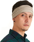 CHARM Headband for Men, Japanese Style Bandana Head Bands for Women and Men, Stretch Hair Band for Sports & Daily Wear by Casualbox