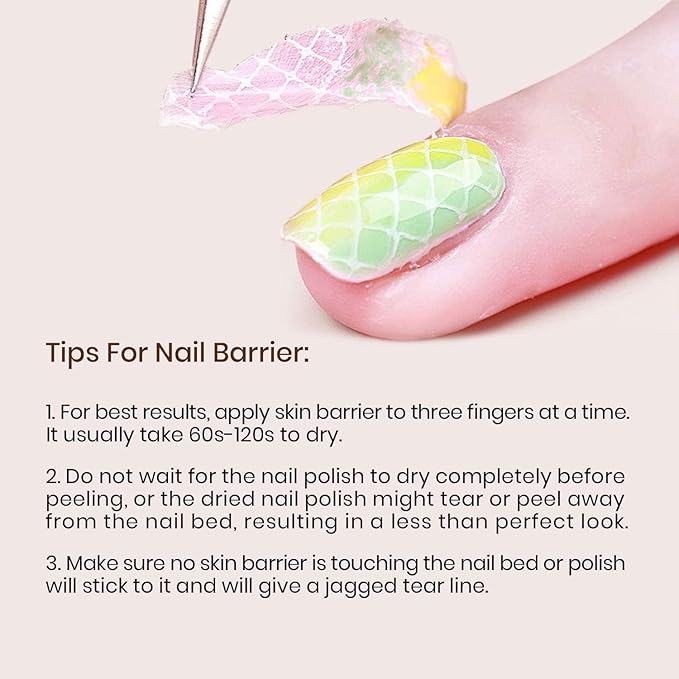 Beetles 3Pcs 15ml Gel Polish Top Coat Base Coat and Liquid Peel Off Latex Set No Wipe Base Top Coat Soak Off Uv LED Nail Lamp Finish Nails Cuticle Guard Nail Art Design Manicure Kit Nail Shine Gifts