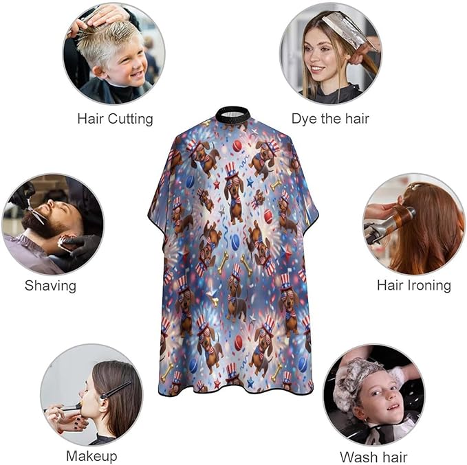 Barber Cape for Kids Funny Duck Haircut Cape Professional Salon Cape Waterproof Hair Cutting Styling Haircut Apron