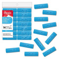 Annie Snap-On Magnetic Hair Rollers – Small 1/2 Inch with Locking Snap-Over Hood – Secure Hold No Pins Needed – Blue, 14 Count