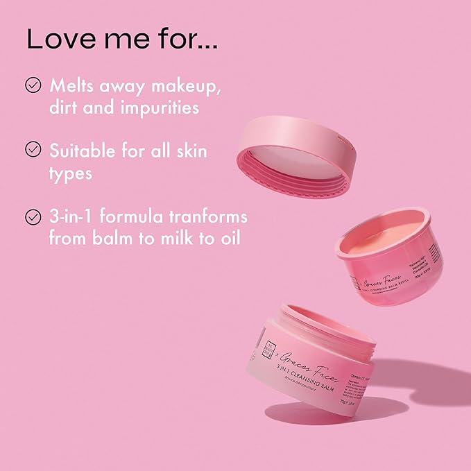 The Beauty Crop Graces Faces Cleansing Balm Refill - Nourishing & Hydrating - 100 ml