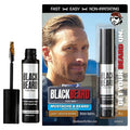 Blackbeard for Men Beard Color – 1-Day Beard, Mustache, Eyebrow, Sideburns Color – Temporary Facial Hair Tint - Hypoallergenic Beard Dye Alternative – Up to 45 applications– Light/Medium Brown, 1 Pack