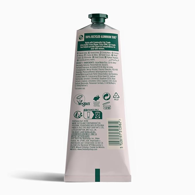 The Body Shop British Rose Hand Cream 30ml