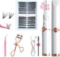Heated Eyelash Curler Kit,Electric Eyelash Curler, Eyelash Curlers,False Eyelash Segments,Rechargeable Lash Curler for Makeup Natural Curling Eye Lashes and 24 Hours Long Lasting