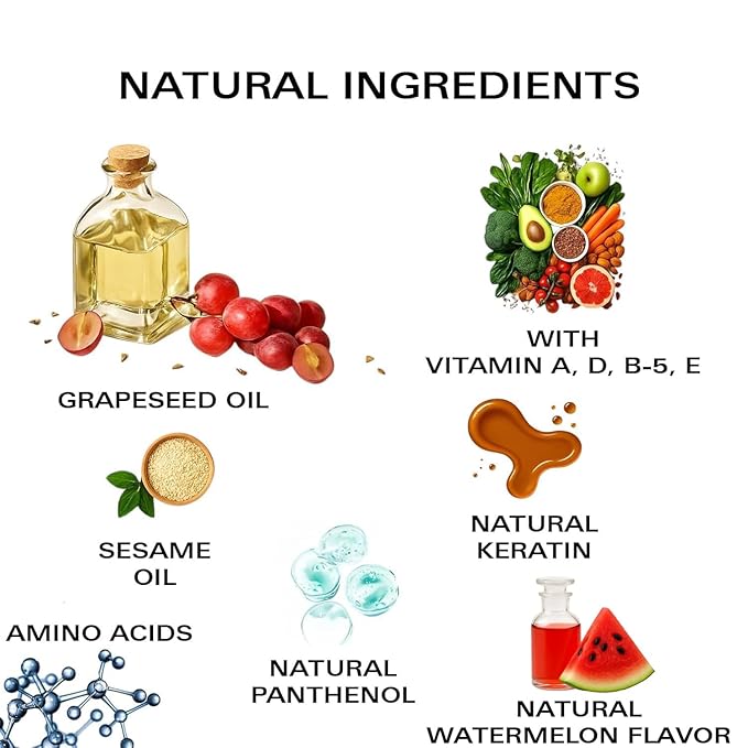 Nail Oil Cuticle Pen - Watermelon - Nail Strengthener & Growth Serum with Vitamin A, D, E, B5, Grapeseed & Natural Oils - Repair for Brittle, Peeling, Thin Nails - Gift Idea