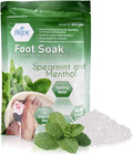 MED PRIDE Menthol Epsom Bath Salts for Pain Relief, Soothing Muscle Recovery & Relaxation with Essential Oils (Foot Soak 19.2 Ounce (Pack of 1))