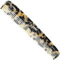 Kent 9T Fine Tooth and Wide Tooth Hair Combs - Large Detangler Handmade Dressing Comb - Wet & Dry Use, Durable Grooming for Women & Men - Made in England (WhiteTokyo)