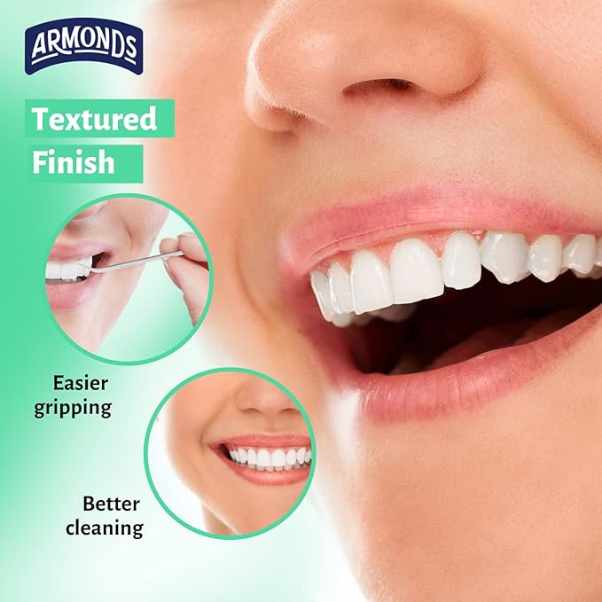 ProPicks Original Dental Picks for Teeth Cleaning - Disposable Plastic Toothpicks for Teeth & Gums - Cleans Teeth & Massages Gums - Fresh Mint Flavor - 3 Packages x 120 Interdental Tooth Picks