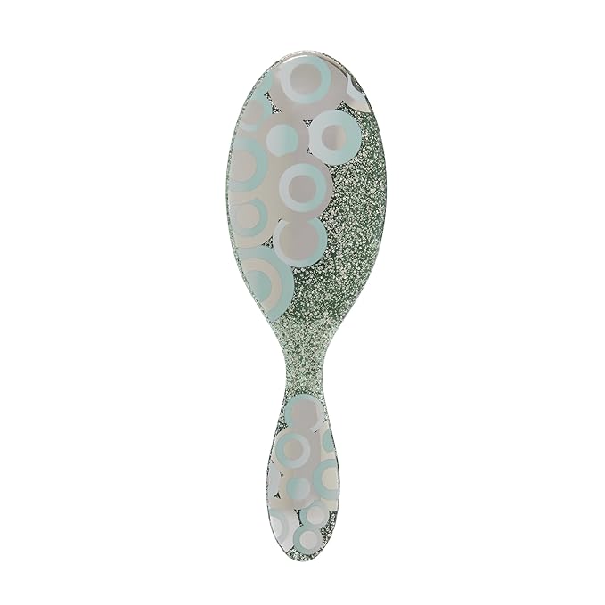 Wet Brush Original Detangler Hair Brush, Teal (Groovy Disco), Ultra-Soft IntelliFlex Bristles, Detangling Bristles Glide Through Tangles (Wet Dry & Damaged Hair), Women & Men