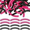 100PCS Eyelash Curler Refills, Compatible with Tweezerman (red)