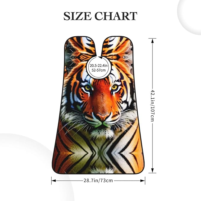 Ice Hockey Print Print Beard Bib Shaving Apron, Beard Hair Trimming Cape Gift For Dad