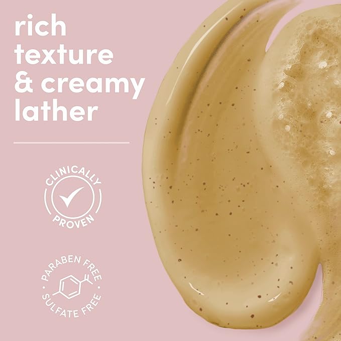 Dove Exfoliating Body Wash Melanin Even Tone Promotes Even Skin Tone 5% pro-ceramide serum with BHA 18.5 oz