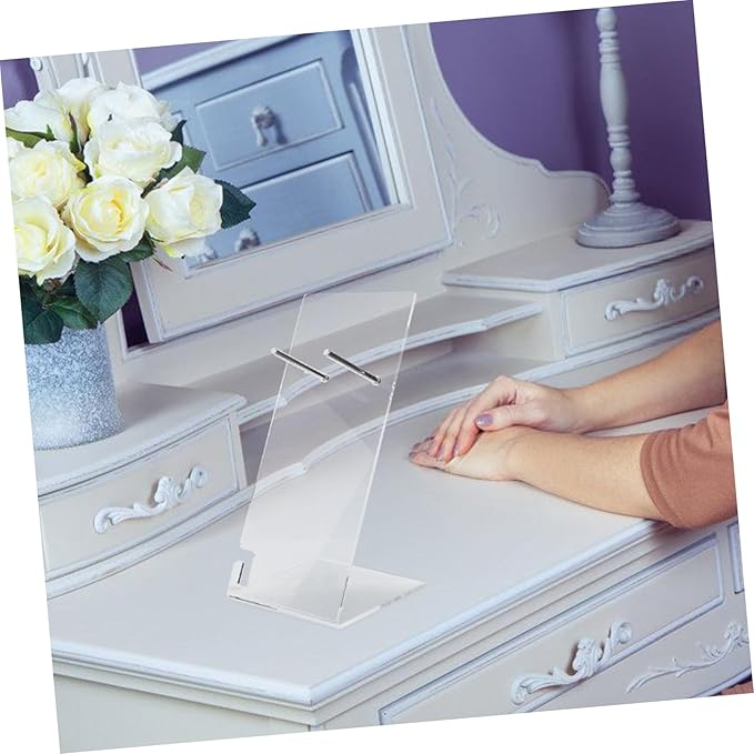 Hair Dryer Holder Stand Wall Mount Acrylic Salon Home Beauty Tool Organizer