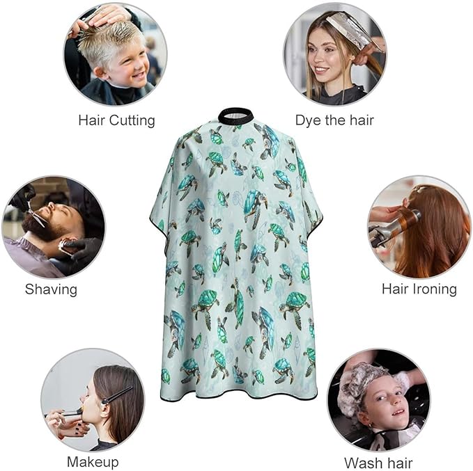 Barber Cape for Kids Funny Duck Haircut Cape Professional Salon Cape Waterproof Hair Cutting Styling Haircut Apron