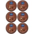 Vaseline Cocoa Glow Body Cream 6-Pack – Pure Cocoa Butter 48H Moisturizing Cream for Dry Skin, Travel-Size, 2.53 Fl Oz Ea
