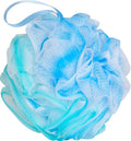 Urbanstrive Shower Bath Sponge XL 75g Soft Shower Loofahs Balls for Body Wash Men Women Bathroom Accessories, 1 Pack, Green-Blue