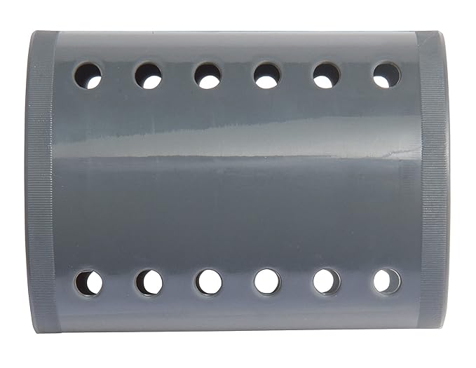 Diane 2-Inch Magnetic Hair Rollers, Secure Hold for Curls and Volume, Ideal for Styling with Pins, Picks, or Clips, Easy to Clean and Maintain, Grey, 12 Count