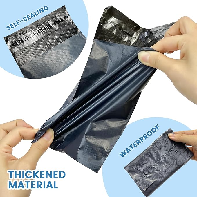Sanitary Napkin Disposal Bags, Feminine Personal Disposal Bags, 500 pcs Grey, Opaque, Disposable, Self Seal for Tampons, Sanitary Disposal, Pads, Liners