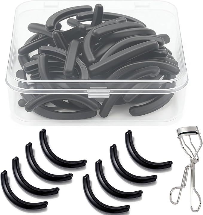 Compatible with Tweezerman Eyelash Curler Refills,28，80，100 Pack Silicone Eye Lash Curlers Refill Pads Compatible with Tweezerman Eyelash Curler.