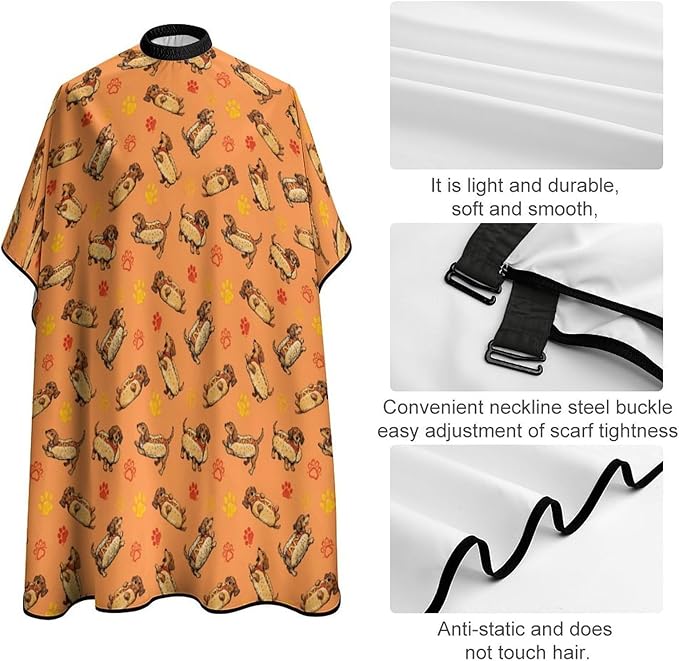 Barber Cape for Kids Funny Duck Haircut Cape Professional Salon Cape Waterproof Hair Cutting Styling Haircut Apron