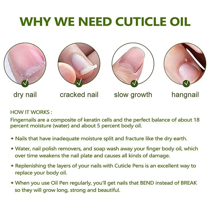 Cuticle Oil Pens - Light Scents Nail Oil Pen for Growth and Strength, Nail Care Mini Vitamins Oil Set with Natural Ingredients, Cutical Repair Bulk for Women Manicure (All 15 Scents)