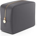 Embla Large Makeup Bag and Waterproof Nylon Travel Toiletry Bag, Large Capacity Cosmetic Zipper Pouch, Grey