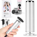 Foot File Callus Remover for Feet: Profesional Pedicure Tool for Summer - Adjustable Speed Electric Foot File Grinder for Skin and Calluses - with 60 Pcs Replacement Sandpaper Disk for Home SPA Salon