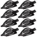 8 Pack Flat Hair Clips for Women, Large Claw Clips for Thick and Thin Hair, Strong Hold Hair Barrettes Accessories