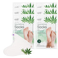 Epielle Nourishing Foot Mask 6 Pairs, Repair and Soften with Hemp & Rosemary Extract, Deep Moisturizing Socks for Dry, Cracked Feet, Self Care Gifts for Women, Spa Kit, Easter Basket Stuffers