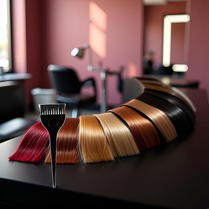 Black Fashion Salon Hairdressing Color Mixing Comb Dye Hair Brush Set Tint Tools,Coloring and Highlighting Tools,Hair Coloring Products