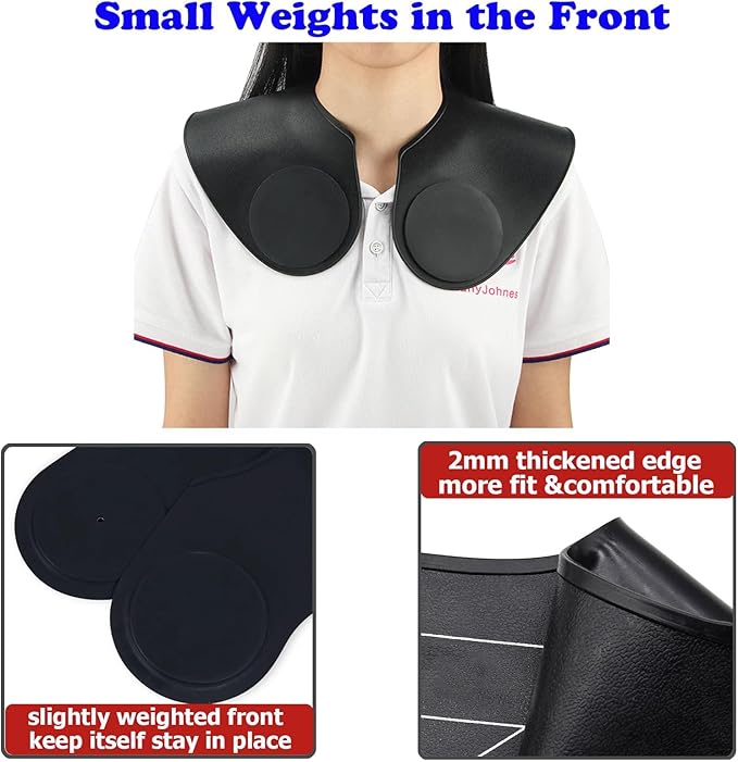 Hair Cutting Guide Cape Hair Cutting Collar for Hairstylists with Guidelines Weighted Hair Cutting Mat Silicone Waterproof Haircut Shoulder Mat (Gray)