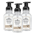J.R. Watkins Foaming Hand Soap Pump with Dispenser, Moisturizing Hand Soap Foam, Alcohol-Free and Cruelty-Free, Use for Kitchen or Bathroom, Noix De Coco/Coconut, 9 fl oz, 3 Pack