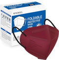 WWDOLL KN95 Face Mask 25 Pack, 5-Layers Breathable KN95 Masks
