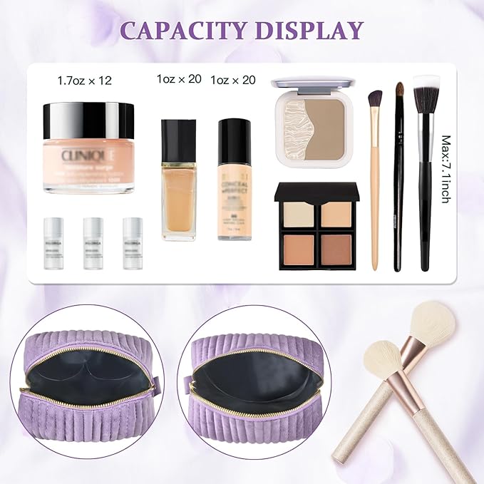 COSHAYSOO Unique Cool New Mom Gifts First Time Mommy to be Initial Cosmetic Bags Makeup Travel Case, Practical Mothers Teachers Nurse Week Day Gift Ideas Fashion Womens Beauty Accessories Letter E