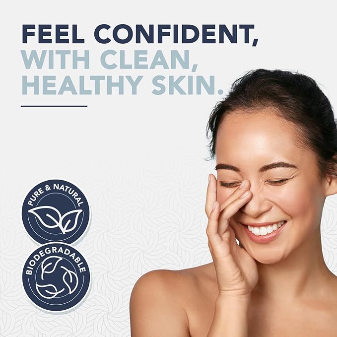 X-Large 100% Pure Cotton Face Towels – 100 Count Extra Large Disposable Wash Cloths for Face Washing, Makeup Removal & Acne Care | Ultra Soft, Hypoallergenic & Fragrance-Free