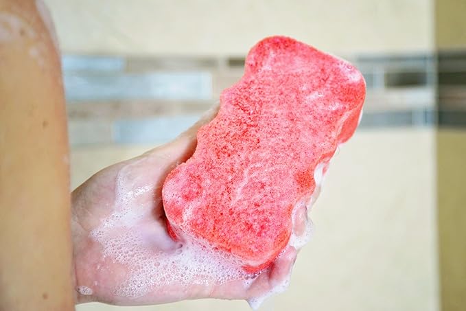 Spongeables Body Wash in a 20+ Wash Sponge, Pomegranate Punch, 3 Count