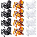 12 Pcs Hair Claw Clips, 1.38×1.38×1.57inch Medium No-Slip Grip Jaw Claw Clips for Women & Girls Hair Barrettes Accessories (Black, Brown, Clear)