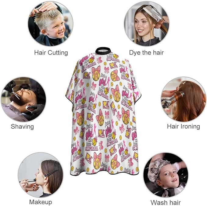 Barber Cape for Kids Funny Duck Haircut Cape Professional Salon Cape Waterproof Hair Cutting Styling Haircut Apron