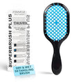 Detangling Brush,1 Pack Detangler Brush, Gentle & Effective Detangling on Wet or Dry Fragile Hair Types,Ultra-light, Detangling Brsuh ventilated and antistatic hairbrush (Blue)