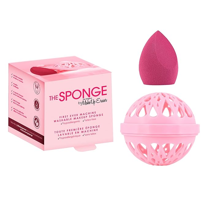 MakeUp Eraser Sponge, Machine Washable, Makeup Applicator for Foundation, Use to Contour, Conceal and Highlight