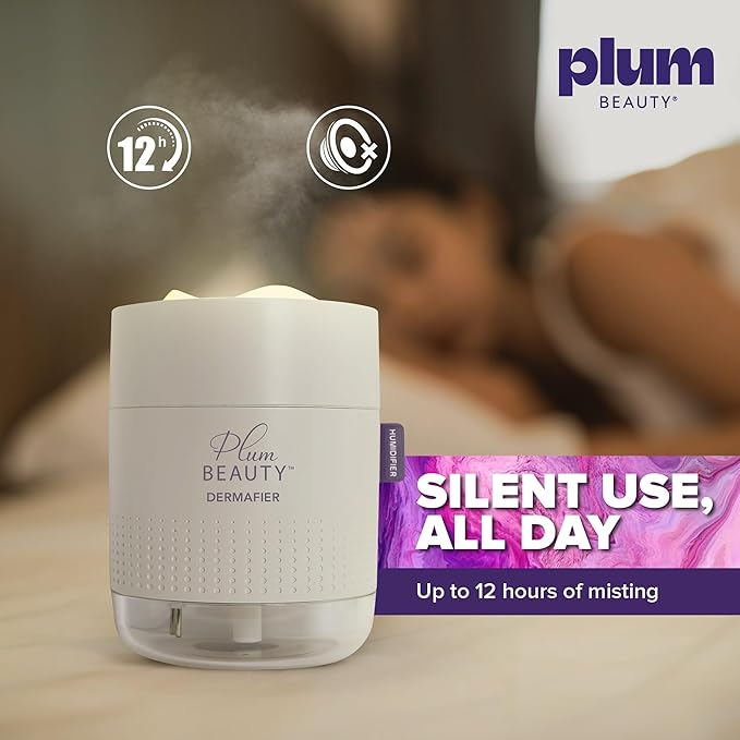 Portable Facial Steamer - Face Steamer for Facial Deep Cleaning, Facials and Hair Steamers for Home Facials Spa, Nano Ionic Face Cleanser Professional, USB Powered 2 Settings, Up to 12 Hour Use