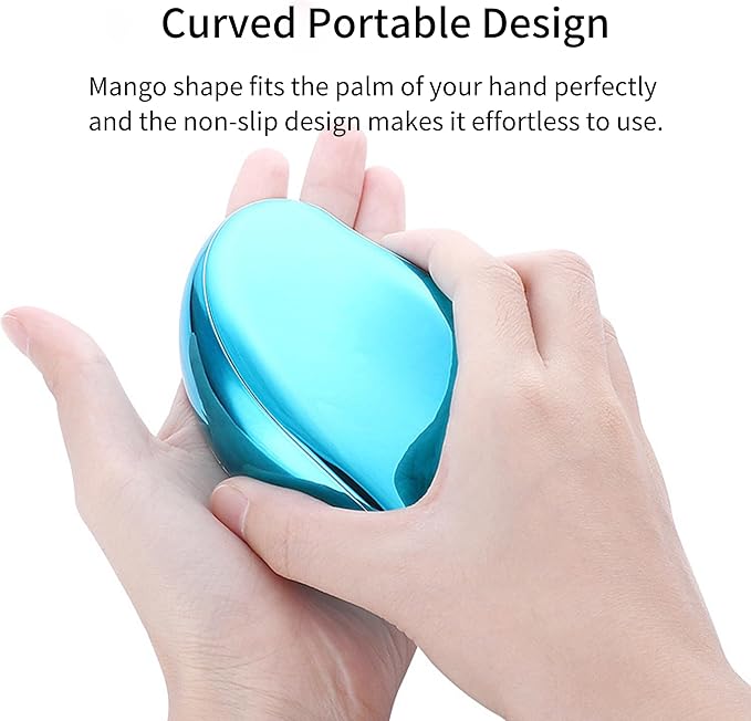 Nano Glass Foot File, Pedicure Tool and exfoliator, Glass Surface, Comfortable Hand and Foot Grinding Scraper for Wet and Dry feet, Removal Hard or Dead Skin, Suitable for Women or Men